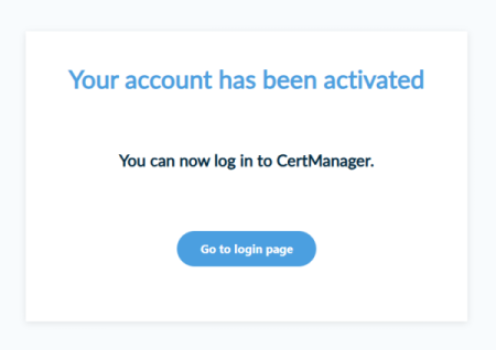Account attivato